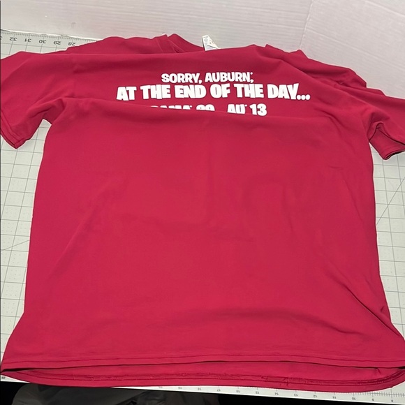 Gildan Red Graphic Short Sleeve Tee - Picture 7 of 10